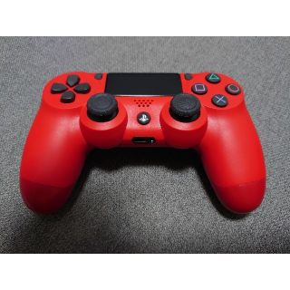 プレイステーション4(PlayStation4)の【本日限定値下げ】PS4 コントローラー CUH-ZCT2J レッド 赤(家庭用ゲーム機本体)