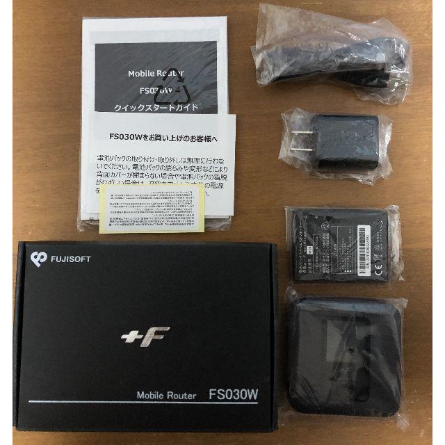 モバイルルーター wifiルーター 富士ソフト +F FS030W