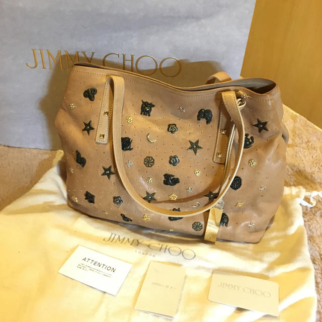 JIMMY CHOO(ジミーチュウ)のjimmy choo 廃盤 バッグ レディースのバッグ(トートバッグ)の商品写真