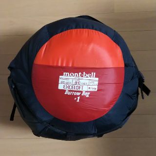 モンベル(mont bell)のパーシーJrさん専用mont-bellバロウバック＃1(寝袋/寝具)