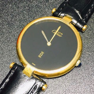 カルティエ(Cartier)のカルティエ 腕時計 マスト ヴァンドーム レザーベルト 可動(腕時計)
