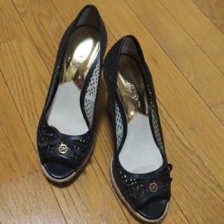 マイケルコース(Michael Kors)のMICHAEL KORS メッシュオープントウパンプス(ハイヒール/パンプス)