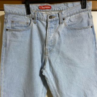 シュプリーム(Supreme)のsupreme washed regular jean デニム(デニム/ジーンズ)