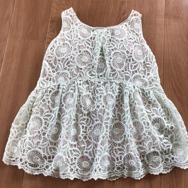 ANNA SUI mini(アナスイミニ)のANNA SUI mini アナスイミニ　ワンピース　90cm キッズ/ベビー/マタニティのキッズ服女の子用(90cm~)(ワンピース)の商品写真