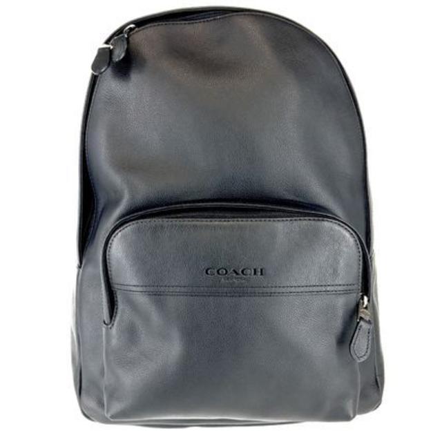 レザー開閉COACH コ−チ HOUSTON BACKPACK 大容量収納 F49313