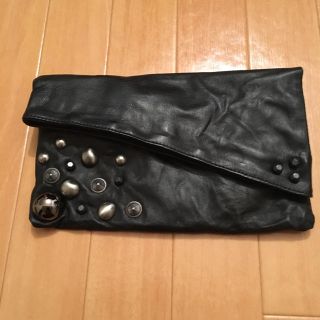 ローズバッド(ROSE BUD)のスタッズクラッチBAG(クラッチバッグ)