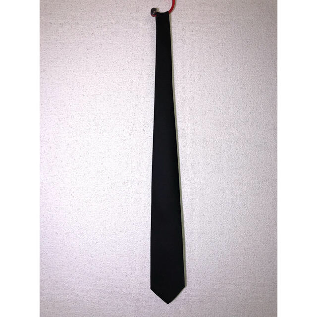 Borsalino(ボルサリーノ)の美品 ボルサリーノ Borsalino 黒 ネクタイ 剣幅9cm  メンズのファッション小物(ネクタイ)の商品写真