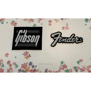 ギブソン(Gibson)のGibson☆Fender☆ワッペン《新品》(パーツ)