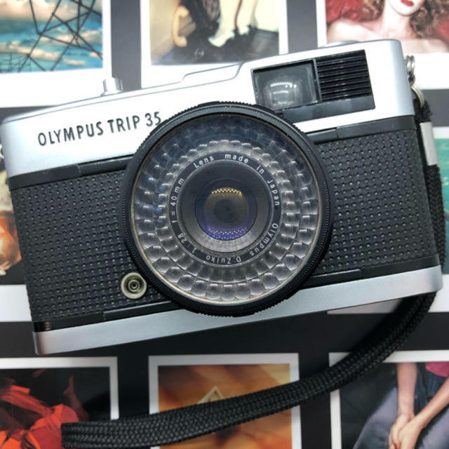 美品】OLYMPUS trip35 フィルムカメラ【完動品】-