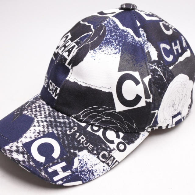 CHANEL - CHANEL シャネル CAP 帽子 20SS ネイビー ホワイト キャップの通販 by トムタックス｜シャネルならラクマ