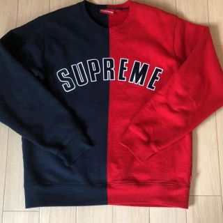 シュプリーム(Supreme)のSupreme split crewneck sweat shirt Mサイズ(スウェット)