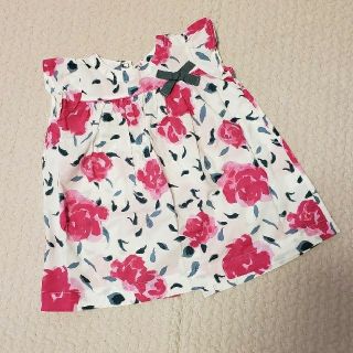 プチバトー(PETIT BATEAU)の【RIKAさま専用】プチバトー　ワンピース18m81cm(ワンピース)