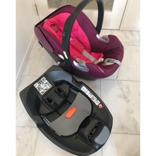 サイベックス(cybex)のcybex サイベックス  エイトンQ本体＋ISOFIXベース＋クールパッド(自動車用チャイルドシート本体)