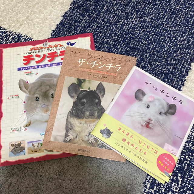 メール便対応! 値下げ ザ チンチラ 本 3冊 ノンフィクション/教養 ザ・チンチラ テンジクネズミの仲間の生態と飼い方