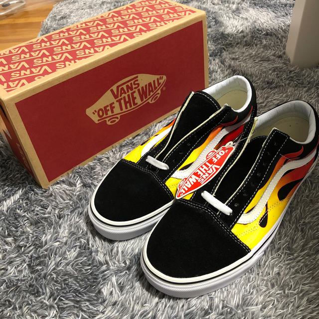 2017復刻 27cm 新品 VANS Old Skool Flame US企画