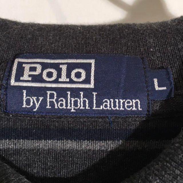 POLO RALPH LAUREN(ポロラルフローレン)の90s polo ralphlaurenラルフローレン ポロシャツ ラガーシャツ メンズのトップス(スウェット)の商品写真