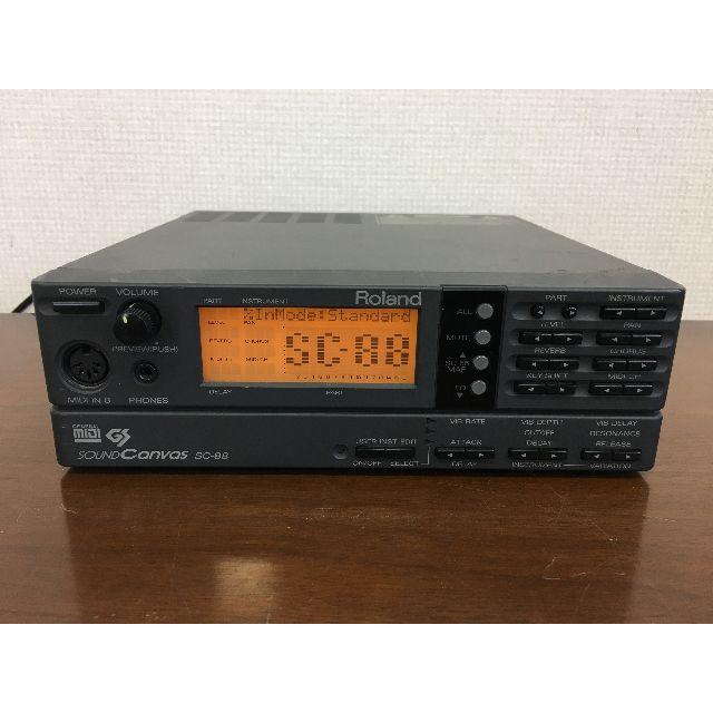 Roland(ローランド)のローランド Roland SC-88 MIDI音源モジュール 動作品 楽器のDTM/DAW(音源モジュール)の商品写真