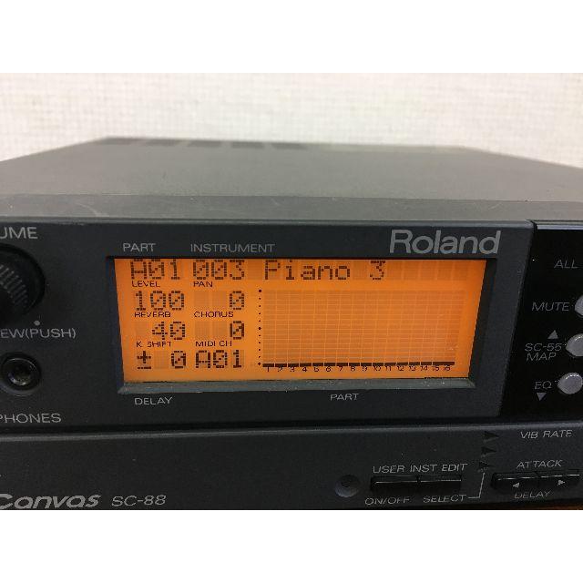 ローランド Roland SC-88 MIDI音源モジュール 動作品 3
