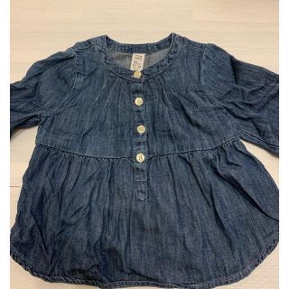 ギャップ(GAP)のパニパニ様専用ワンピース チュニック トップス80 gap(シャツ/カットソー)