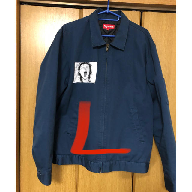 supreme akira work jacket シュプリーム アキラ L