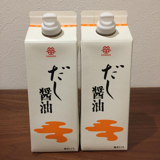 鎌田醤油 だし醤油 2本セット 食品/飲料/酒の食品(調味料)の商品写真