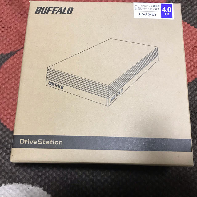 ☆新品☆BUFFALO外付けハードディスク HD‐AD4UE