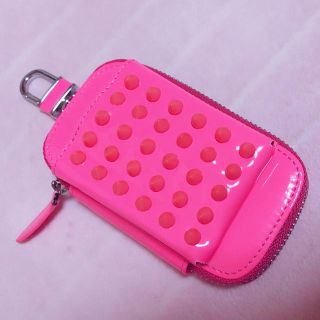 新品未使用♡iQOS カラビナ付きスタッズケース　ピンク(タバコグッズ)