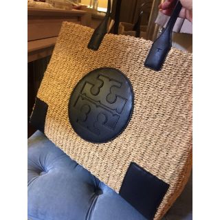 トリーバーチ(Tory Burch)のカゴトートーバック　新品(かごバッグ/ストローバッグ)