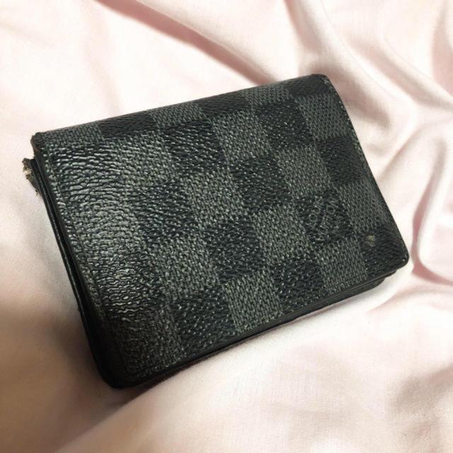 LOUIS VUITTON - ルイヴィトン ダミエ メンズ 名刺入れ 定期入れの通販 by .｜ルイヴィトンならラクマ