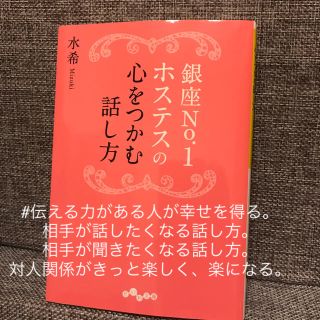 銀座Ｎｏ．１ホステスの心をつかむ話し方(文学/小説)