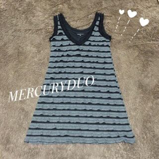 マーキュリーデュオ(MERCURYDUO)のMERCURYDUO＊フリルワンピ(ミニワンピース)