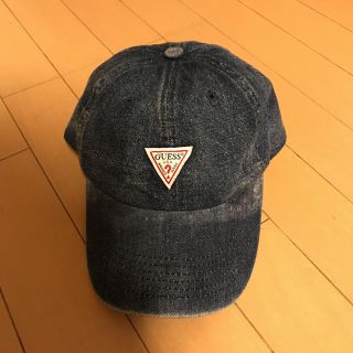 ゲス(GUESS)のguess 新品　デニム　キャップ(キャップ)