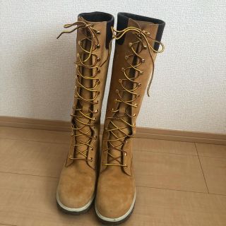 ティンバーランド(Timberland)のティンバーランド ロングブーツ 24.5cm ニーブーツ レディース(ブーツ)