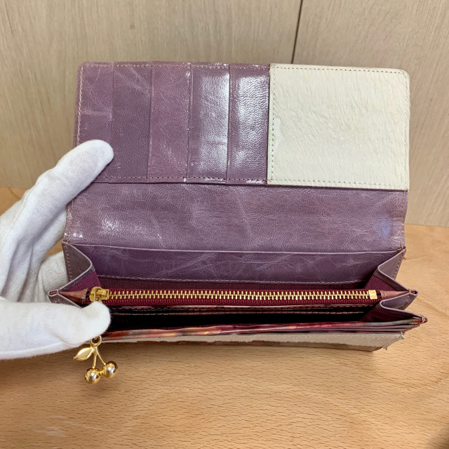 フルッティディボスコ 長財布 花柄 アリス - 財布