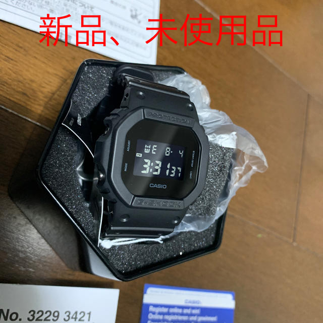 セール！ カシオ デジタル腕時計 G-SHOCK （新品）ソリッドブラック 