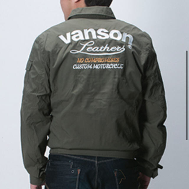 VANSON(バンソン)のvanson vs18101S ナイロン スイングトップ ジャケット XL メンズのジャケット/アウター(ナイロンジャケット)の商品写真