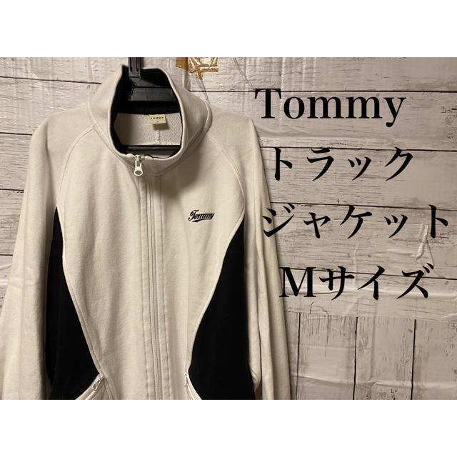 TOMMY(トミー)のtommy トミー トラックジャケット ホワイト スポーティ 白 old メンズのジャケット/アウター(その他)の商品写真