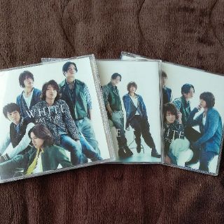 カトゥーン(KAT-TUN)のKAT-TUN☆「WHITE」初回限定盤＋通常盤(ポップス/ロック(邦楽))