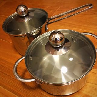 フィスラー(Fissler)のダルトン　バチェラー　ミルク鍋・鍋セット(鍋/フライパン)