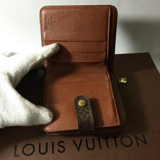 LOUIS VUITTON - 美品本物鑑定済ルイヴィトンコンパクト財布の通販 by 