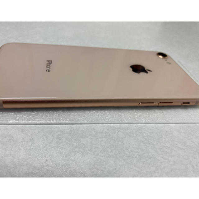 iPhone8 64GB SIMフリー ローズゴールド　au　判定〇 【美品】