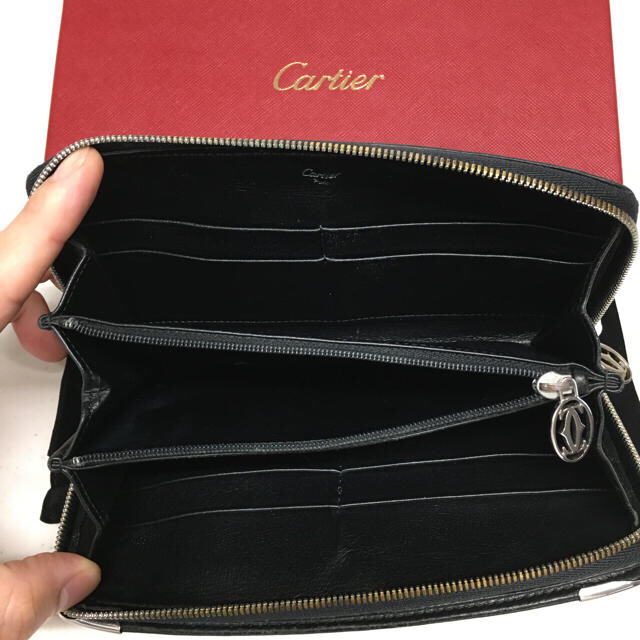 Cartier(カルティエ)のカルティエ　マルチェロ　ラウンドファスナー　長財布　【送料無料】 レディースのファッション小物(財布)の商品写真
