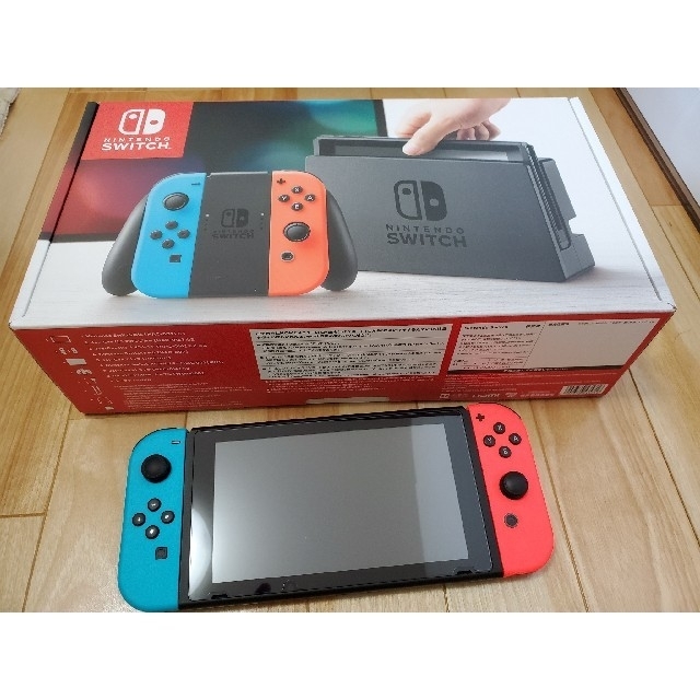 Nintendo Switch　本体　ネオンブルー　付属品付き