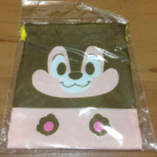 ディズニー(Disney)のチップ巾着(キャラクターグッズ)