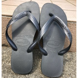 ハワイアナス(havaianas)のハワイアナス　ビーチサンダル　ブラック(ビーチサンダル)