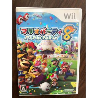 ウィー(Wii)のお値下げ！美品★Ｗiiソフト　マリオパーティー8 (家庭用ゲームソフト)