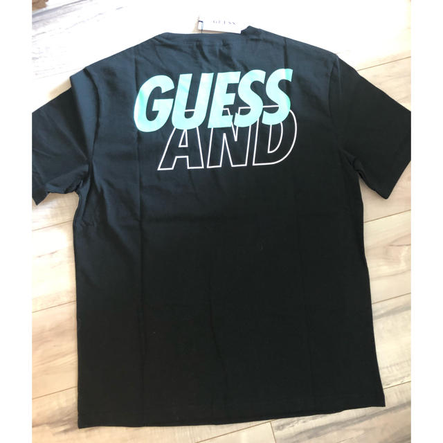 GUESS(ゲス)のraraさん　WIND AND SEA ＋GUESS  TシャツM メンズのトップス(Tシャツ/カットソー(半袖/袖なし))の商品写真