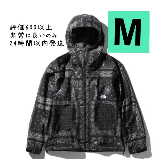 新品 ノースフェイス ノベルティ コンパクトジャケット バンダナ　M ブラック