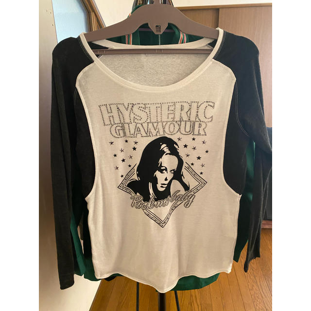 メンズHYSTERIC GLAMOUR ラグラン ロンＴ