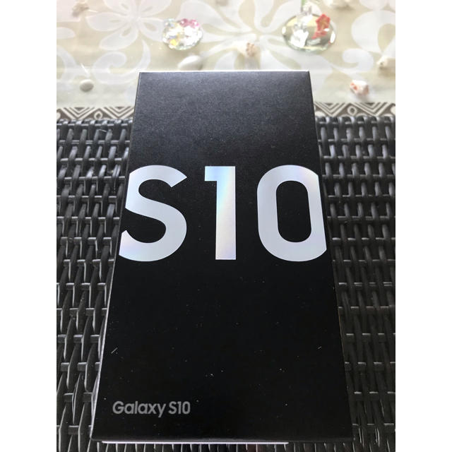 Galaxy S10 Prism white 128 GB SIMフリー